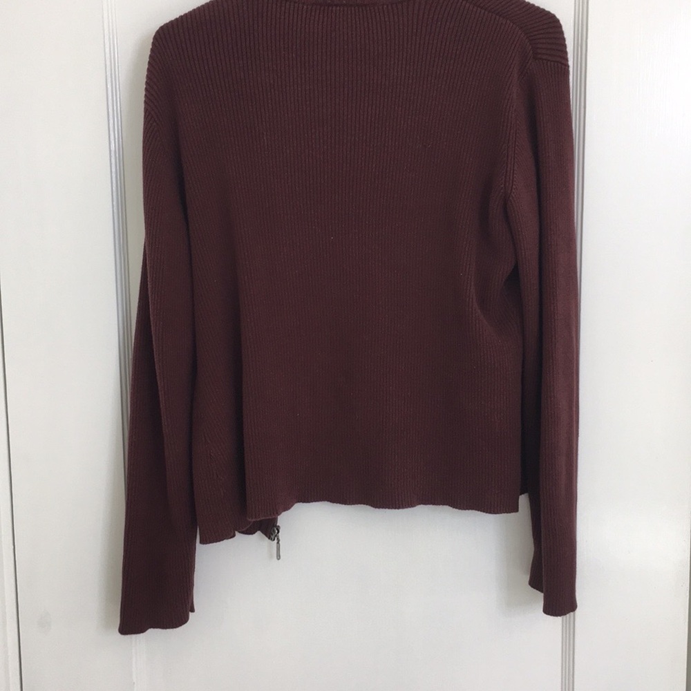 Boston Proper Zip Up Sweatshirt - Picture 9 of 9